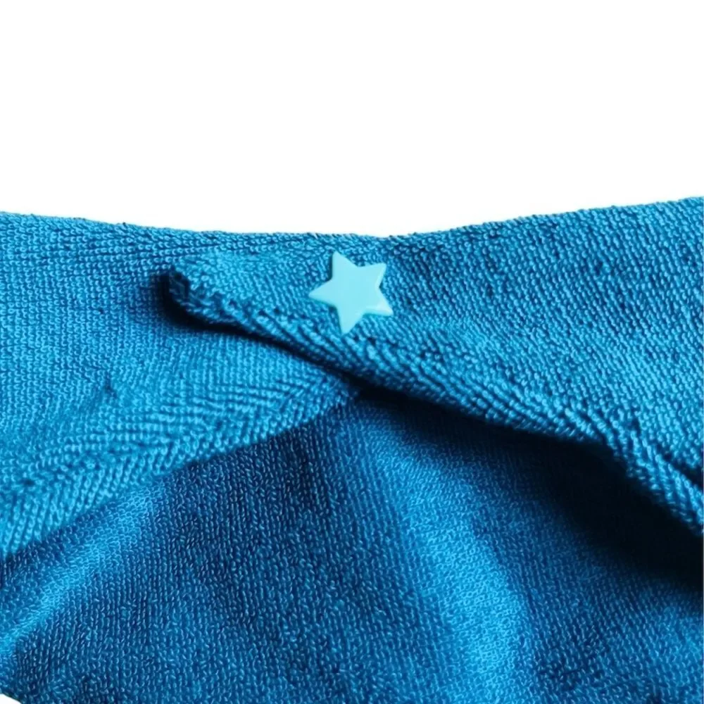 Juicy Couture X Louadore Terry Cloth Bee Dog Bandana Teal